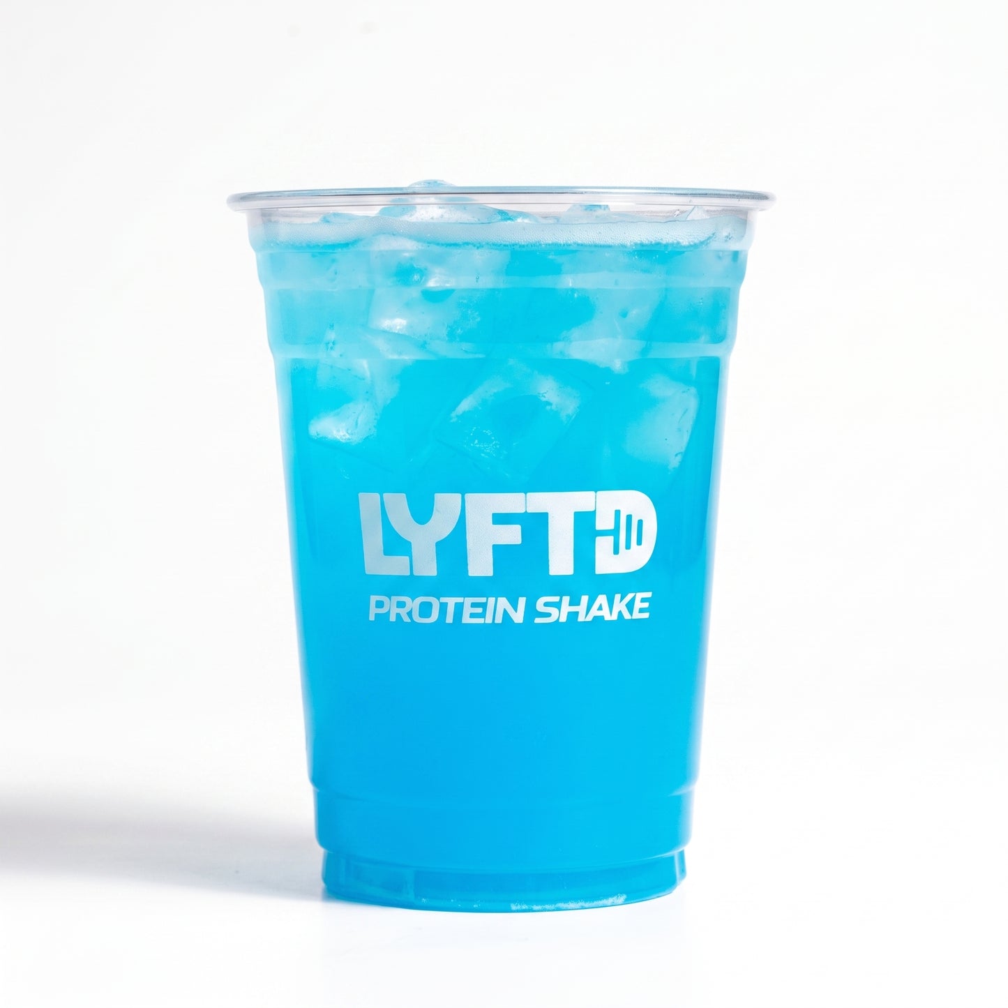 Iced Blueberry Beef Protein Shake